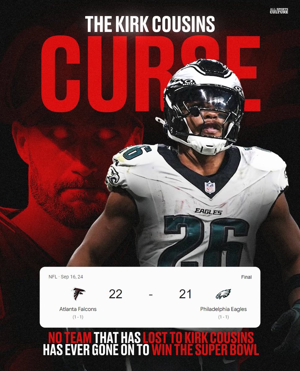 Will the Kirk Cousins curse come true once again?