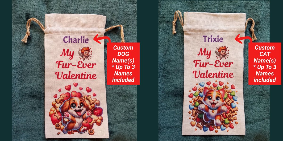 CharliePawsUp's tweet image. 💕Wuv PUPDATE!!💕
Valentine's fings In Store Now! 🎉
Sorry for da delay. Mama fell on da ice &amp;amp; snow &amp;amp; hurt her shoulder! 🥶  
We excited to show yoo these Treats Bags &amp;amp; Wuv Totes &amp;amp; hopin for lots of orders, it's been a supa slow month! Lots of wuv!💕
RETWEET🙏❤️🐶
#dogsoftwitter