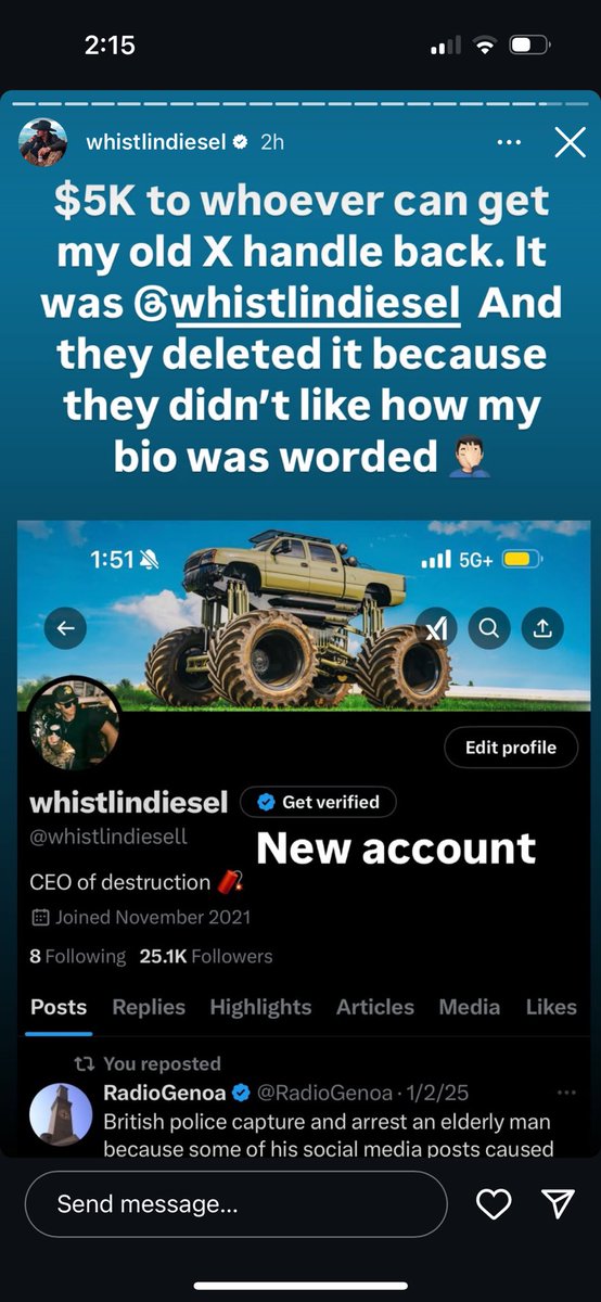 Slade_chris_'s tweet photo. @elonmusk let’s split it https://t.co/anMDdCnfMs