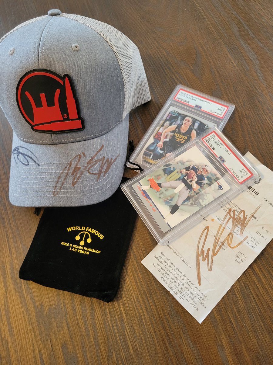 ddcsidecharger's tweet image. When in #LasVegas you gotta stop at @pawnstars get a couple things, and have the man himself, @rick_harrison sign the receipt and your hat! Solid guy. Was an honor.  #devildogconcepts #sidecharginghandle