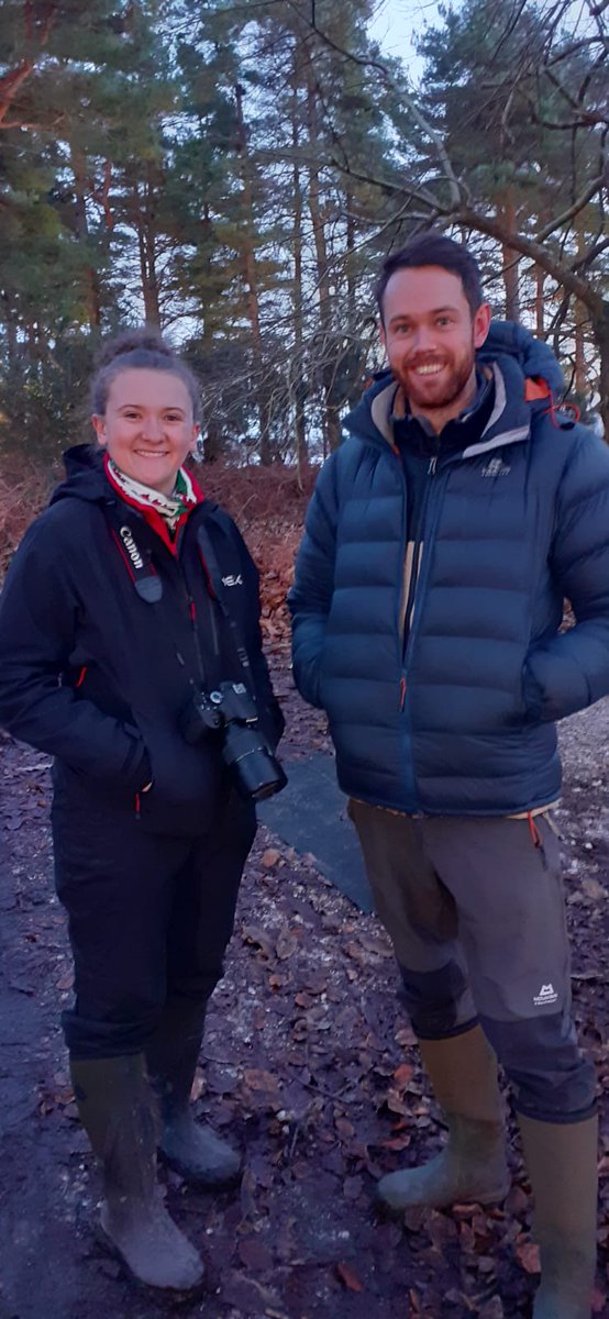 Lovely to meet the Winterwatch team this week! 
<a href="/ChrisGPackham/">Chris Packham</a> <a href="/michaelastracha/">Michaela Strachan</a> <a href="/jamesEGstevens/">James Stevens</a>