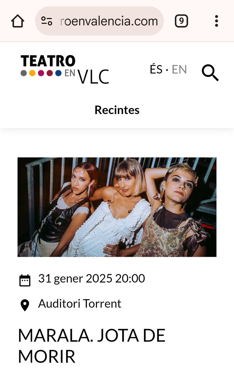 CompanyStas's tweet photo. #31gener25
2/4 d'8hN "La Bíblia 2" d #XaviCastillo a Muro/CCultura Polivalent
8hN
✓ #Marala a Torrent/@auditoritorrent
✓ #Libérica a Girona/auditori
2/4 de 9hN ✓ @ArturoGaya a BCN/@tradicionarius
✓ #JoJet @mariaribot
a Girona/@ElFoment_org
✓ #MarPujol a Porquerés/CCívic https://t.co/OYfzpNxGPe