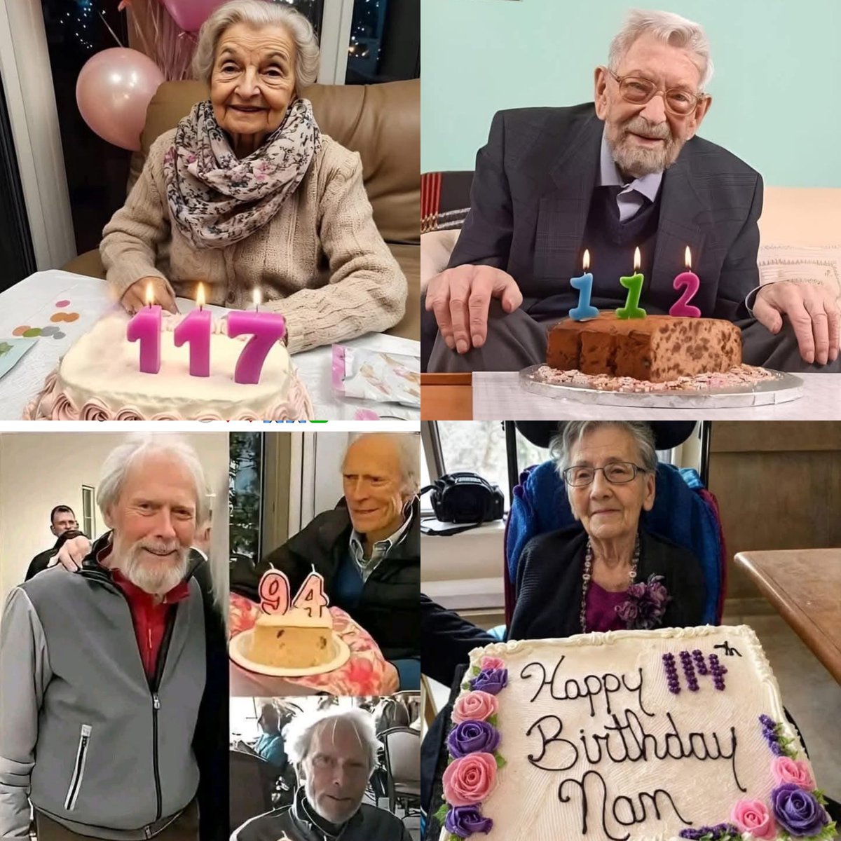 According to Facebook all these AI generated elderly people baked their own cakes. More like my Facebook algorithm is absolutely baked because I’m nearly 40