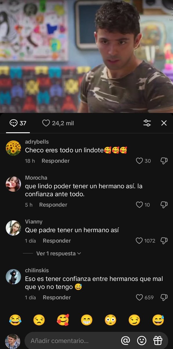 Todas queremos un hermano como checo 🥺❤

#JoaquinBondoni #PapásPorConveniencia <a href="/JoaquinBondoni/">Joaquin Bondoni</a>