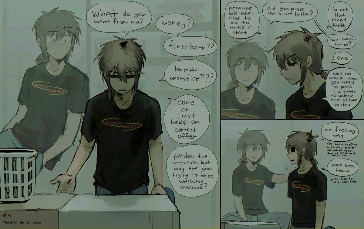 d#3 tareas de la casa
#FrededdyWeek2025
a day late cause i forgot to save file and had to redraw whole thing😀👍