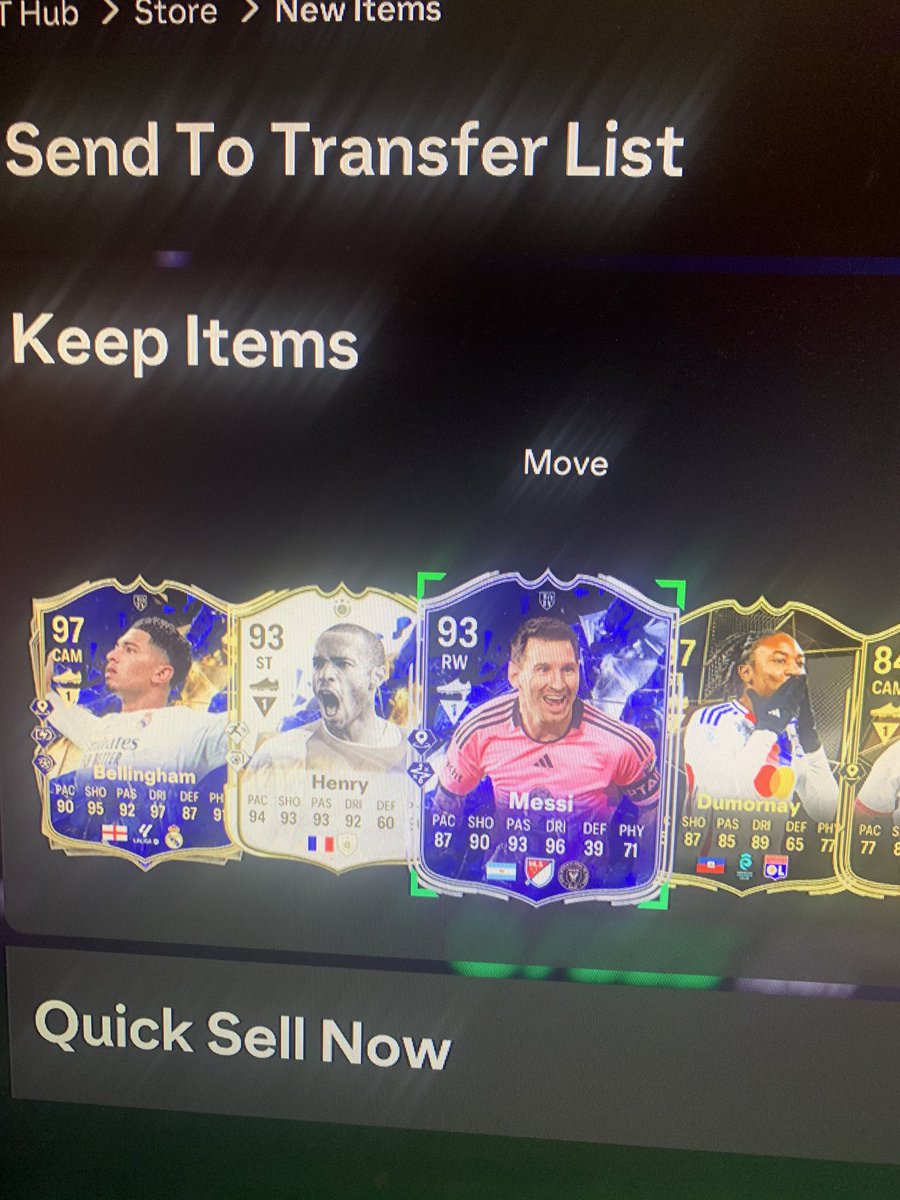 YTsimpo's tweet photo. Spent 475k coins on my RTG for this… 🤯

@NickRTFM @bateson87 @FutSheriff 

#FC25 https://t.co/ceGxhIDU4F