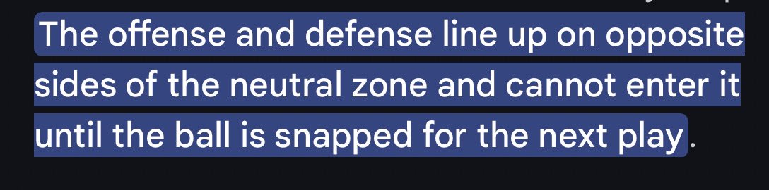 You’ll never be able to convince me that that Eagles O line isn’t in the neutral zone