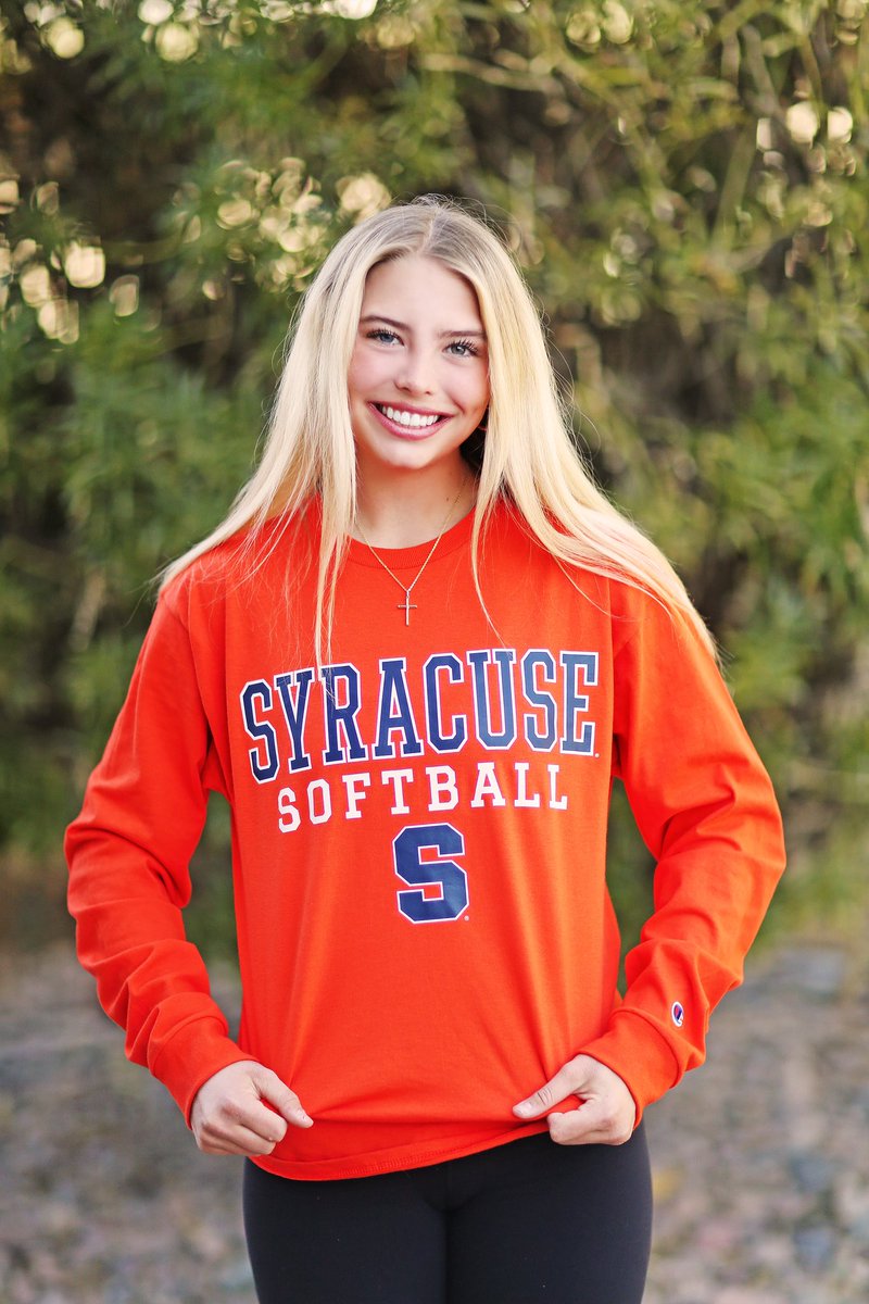 LilyKolsrud31's tweet photo. Committed to Syracuse University! I am so excited for this opportunity! Thank you to everyone who has supported me along the way! 

@sdoepking11 @CoachSydSUSB @CASunDevil02 @CuseSB @jmendez22then24 @johnmendez00 @AZStorm_Mendez @AZStormFastptch @apeathletes https://t.co/TbjGnPhAYQ