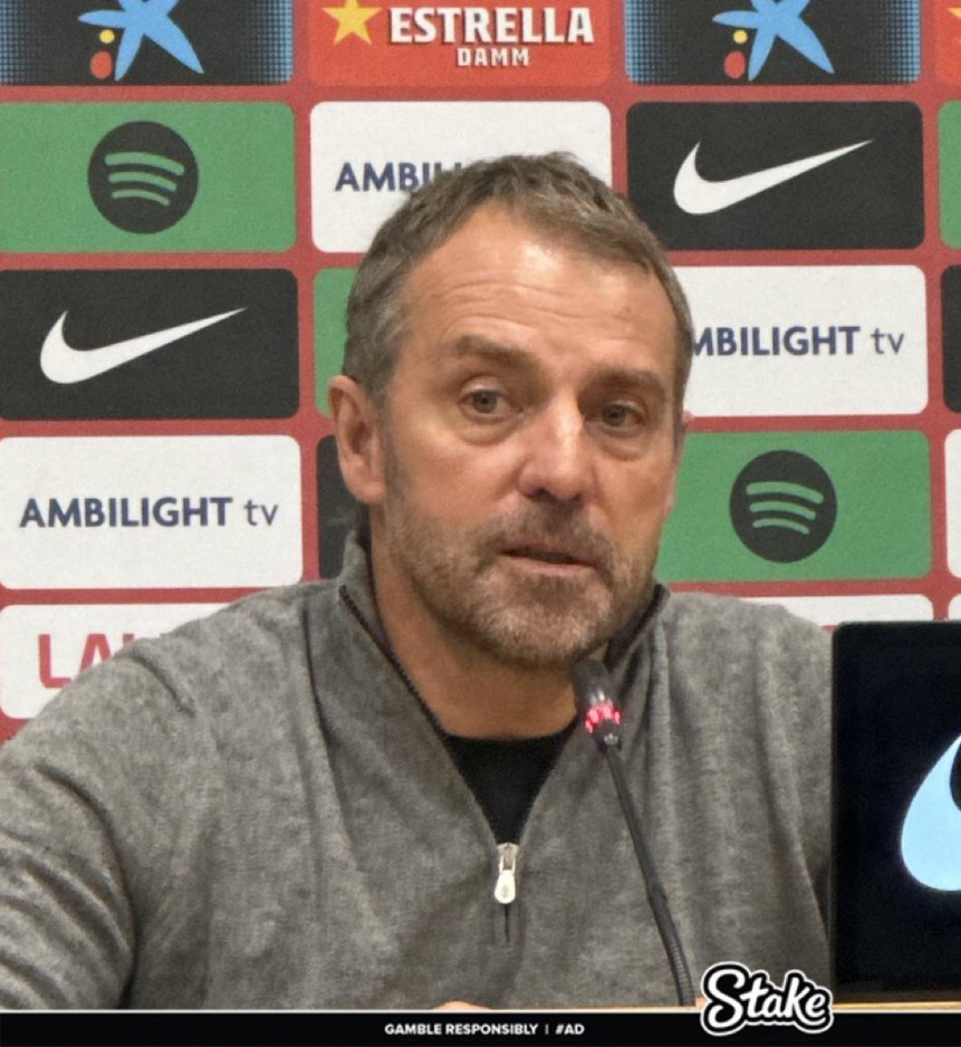 🗣️Hansi Flick: "Quería poner a Gavi, pero me dijo que pusiera a Pablo Torre. Es increíble ver el compromiso y la unidad de Gavi con el equipo".