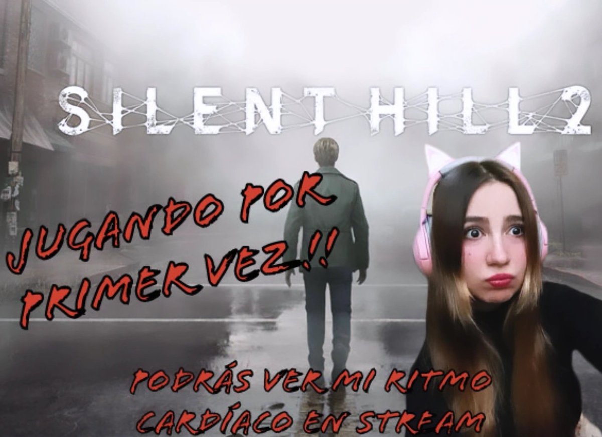 ChelleSlayer's tweet photo. ✨Acompáñenme a jugar!!!✨
Finalmente llegó el momento🙈 Mañana vamos a jugar el Silent Hill 2 tendremos nuevas alertas por bits de jump scares. 

Acompáñenme a jugar apartir de MAÑANA Lunes 27 de enero!!! 👻 A las 10pm cst aprox
Los estaré esperando ❤️🦆
https://t.co/rEWNnHXwry https://t.co/VgIoF9ZQ6s