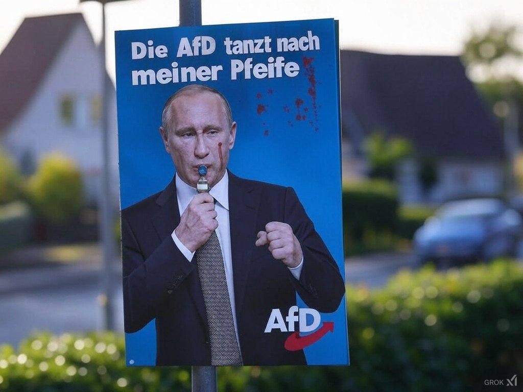 Stefan_K__'s tweet photo. Grok: Entwickle 4 ehrliche #AfD-Plakate! 🤭 https://t.co/DewHssq1R7