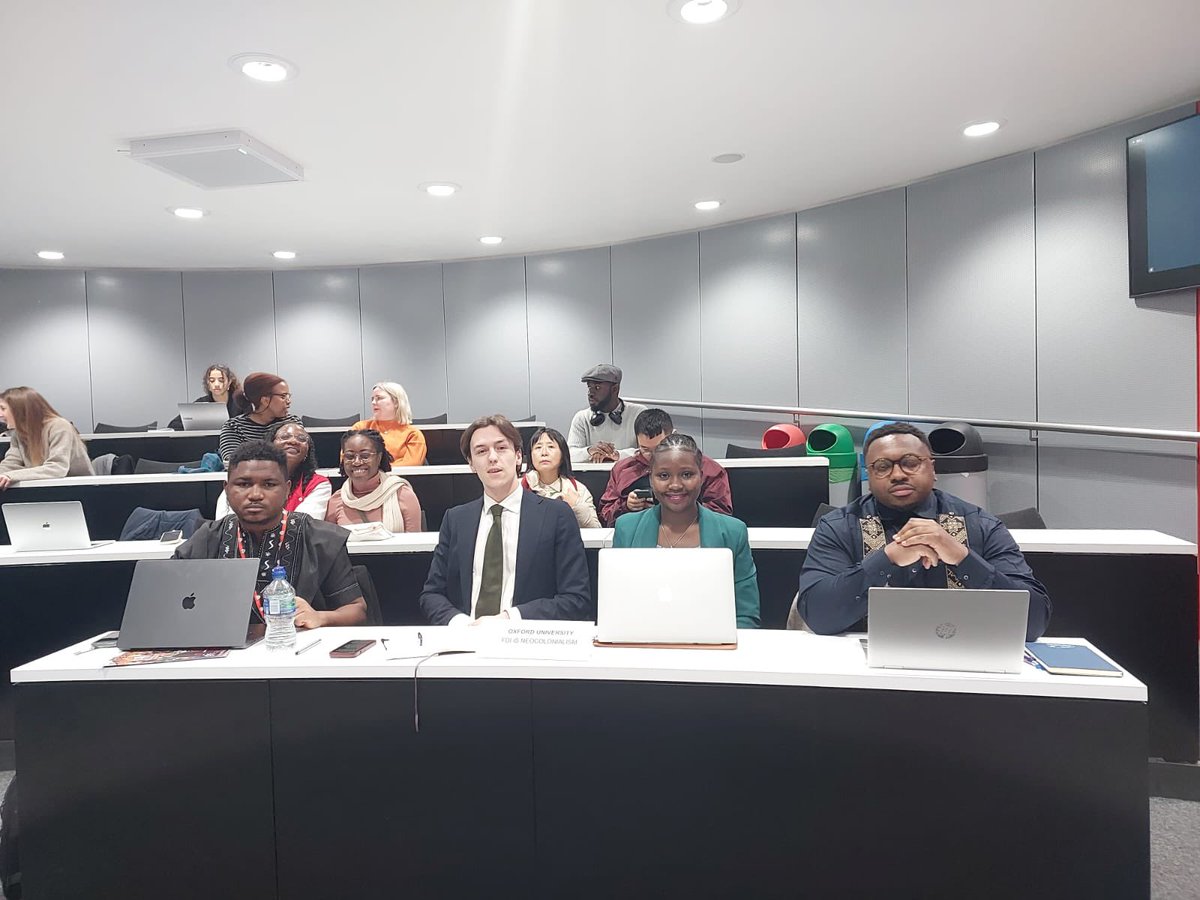 Oxford University Africa Society tweet media