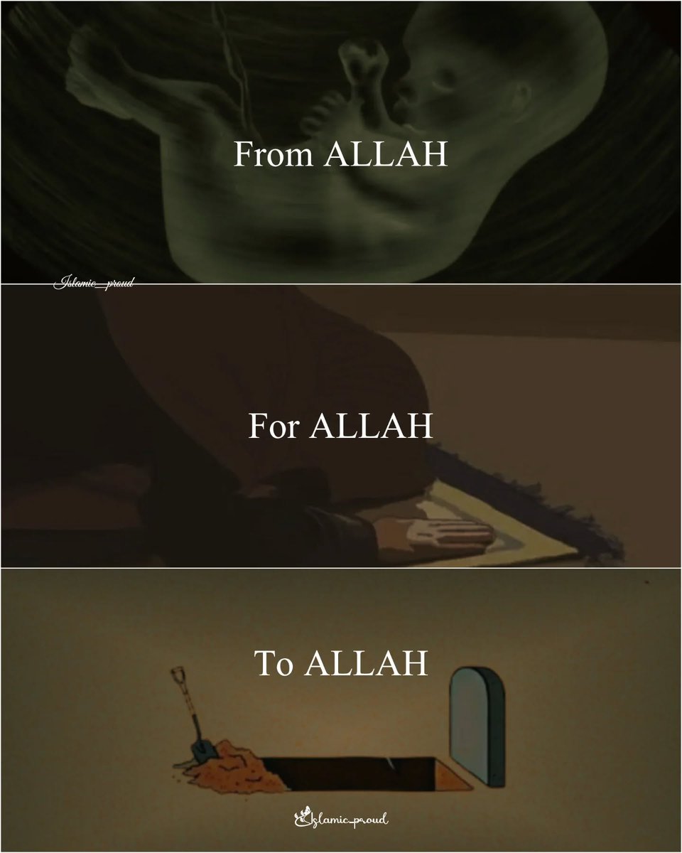 From Allah, For Allah, To Allah
