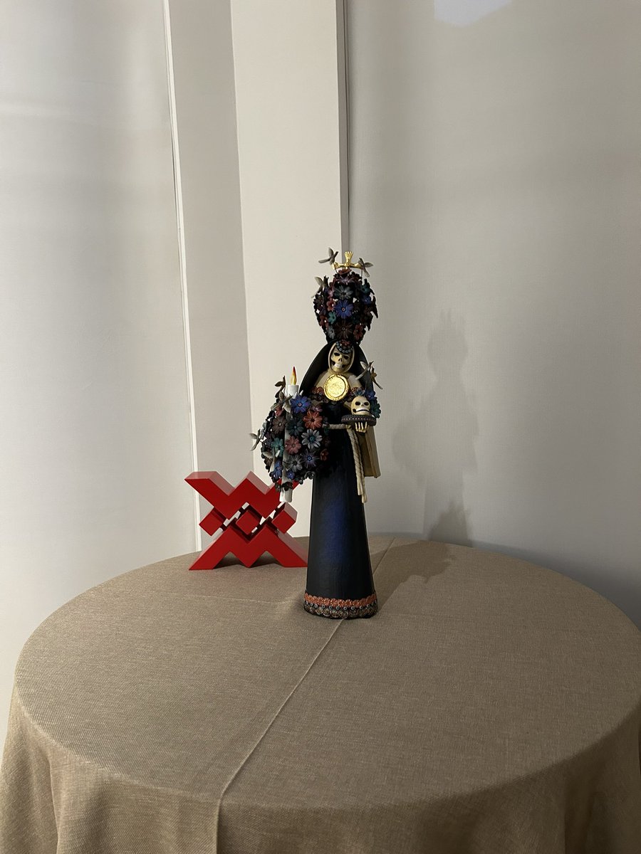 A partir de hoy una obra de nuestro taller , forma parte del Acervo de <a href="/casademexicoesp/">Fundación Casa de México en España</a> #asaelcastilloartesano <a href="/Concaem/">CONCAEM</a> <a href="/MassudMauricio/">Mauricio Massud</a>