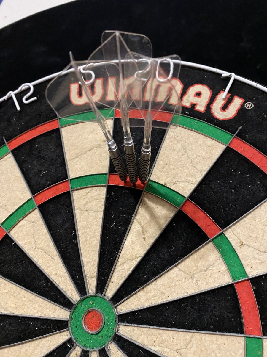 Craig67G's tweet image. Lads and ladies, anyone whose cares
I just hit my first ever 180.
You’ve no idea how many darts I’ve thrown at that treble bed and finally after many combinations and setups, I finally hit it!
Literal tears ngl 🙌 🙌
@joshpearson180