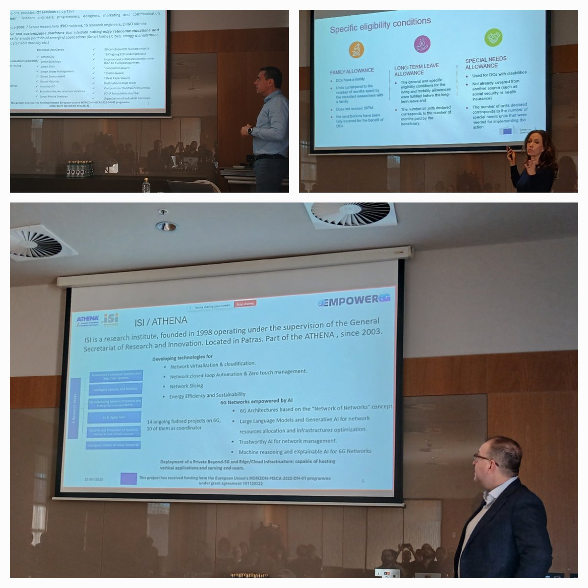 📡 EMPOWER6G hosted the MIT-TERM Meeting in Barcelona on Jan 23, 2025!

Led by Dr. John Vardakas, we celebrated key achievements and pushed the boundaries of 6G innovation.

Grateful to all who joined in shaping the future of connectivity! 🚀