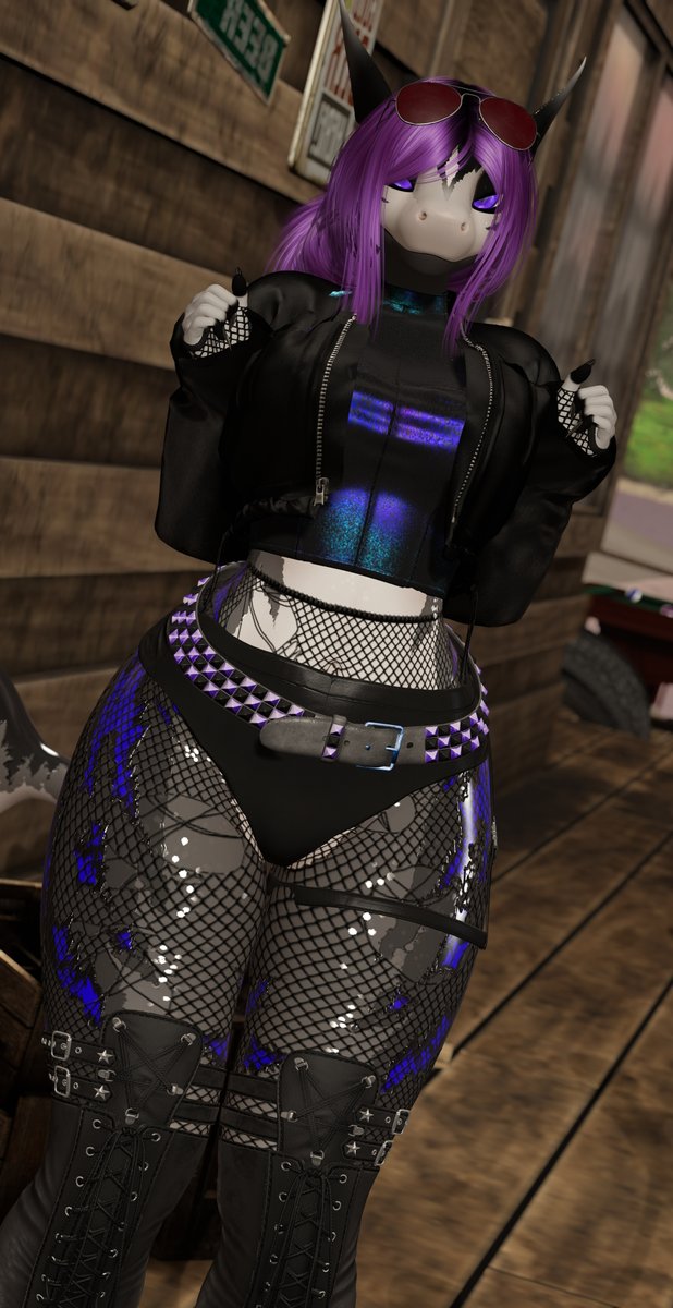 I finally took the time to rework my shark and give her a new look! 🦈