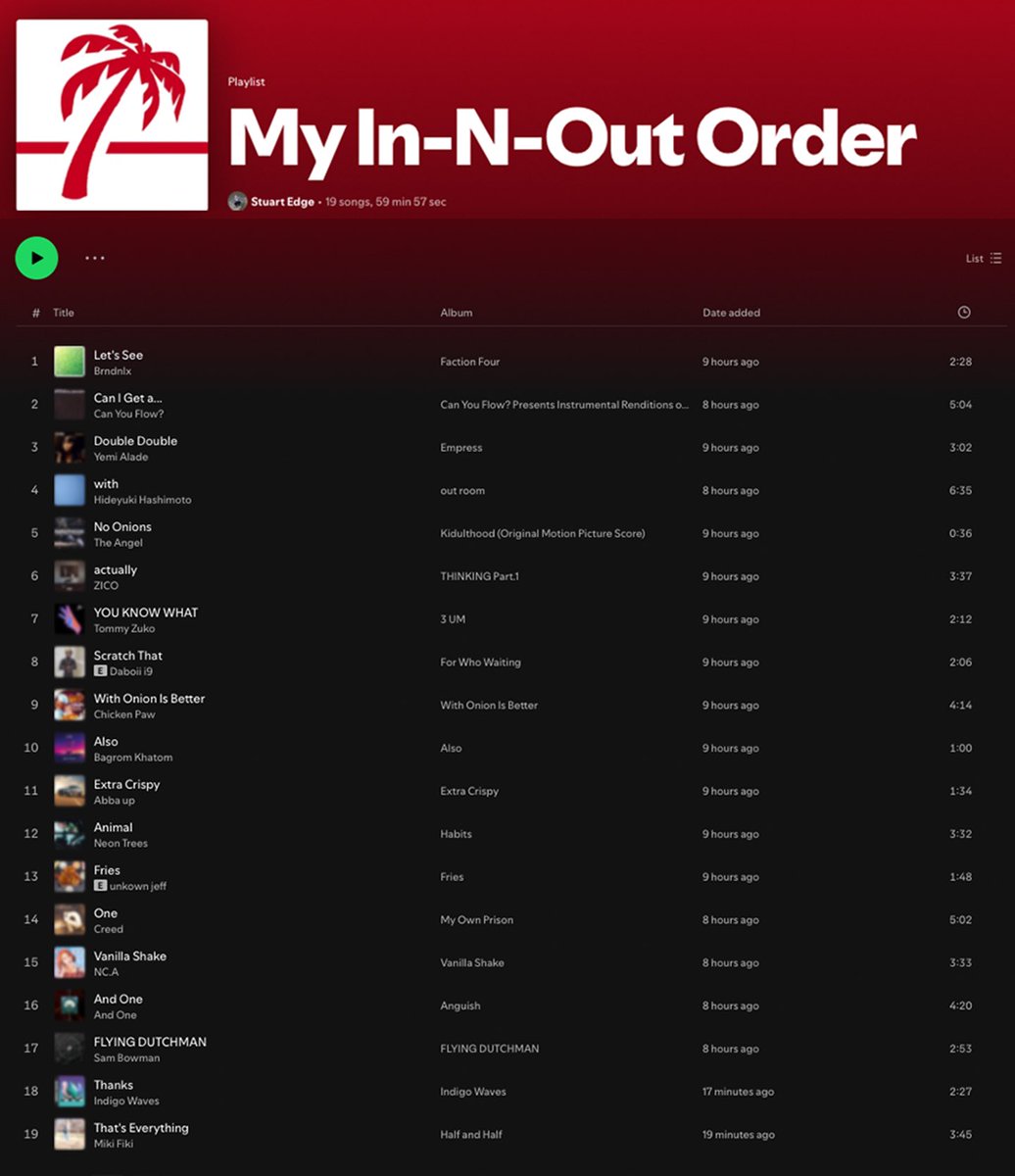 Gotta get that Flying Dutchman.

open.spotify.com/playlist/3f9Dj…