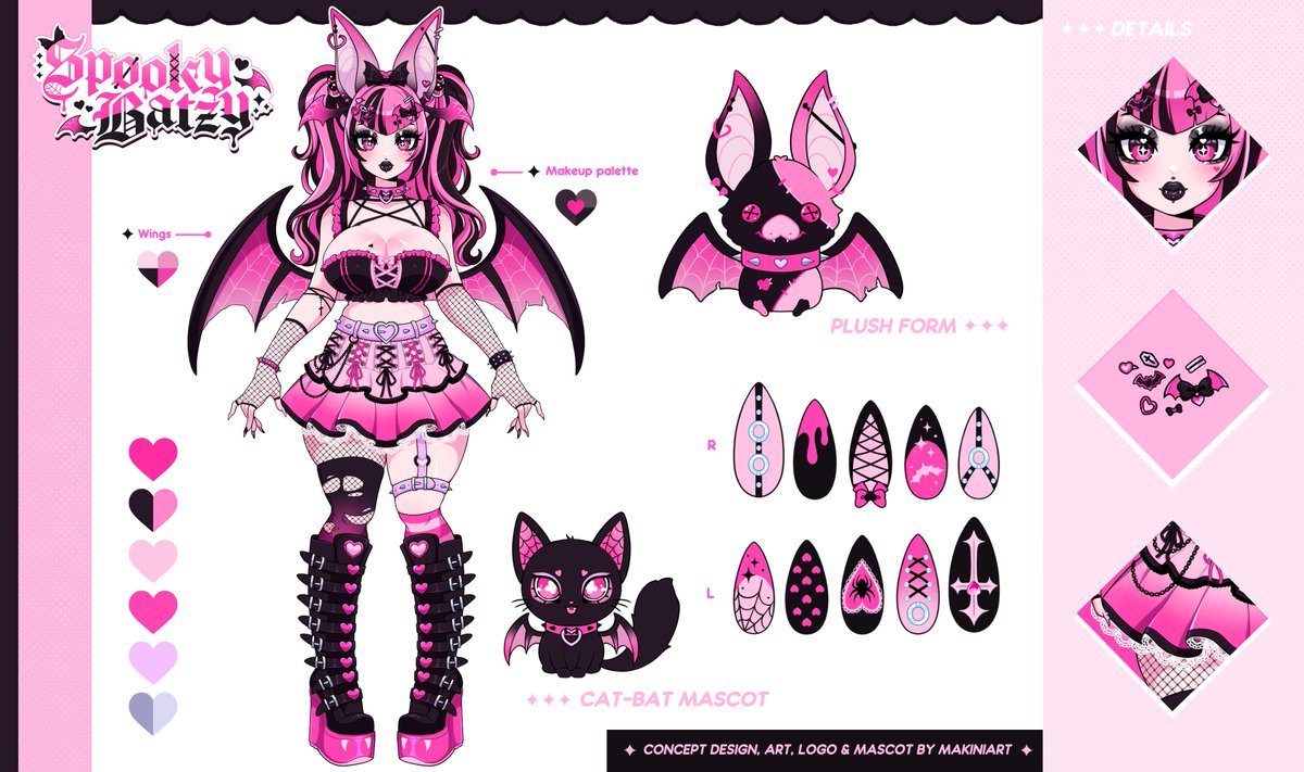 𝕭𝖆𝖙𝖟𝖞🩷🦇 Bat VTuber 🦇🖤 tweet media