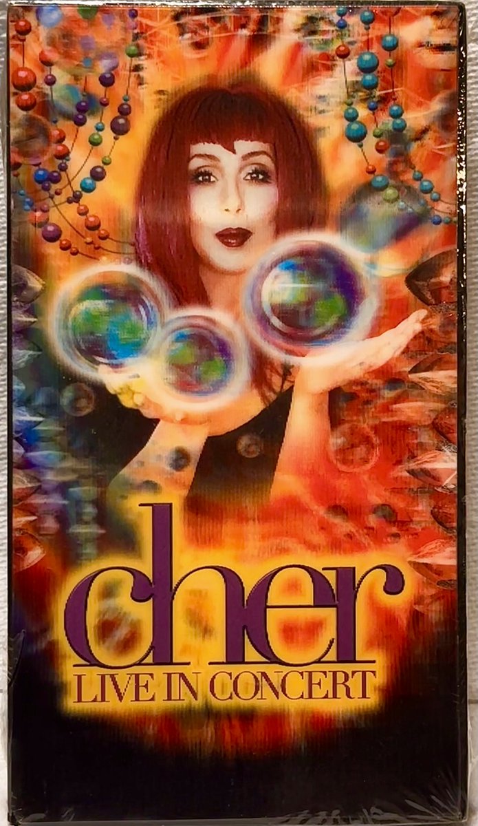Technology evolves, but <a href="/cher/">Cher</a> is Forever📼♥️ #CHER Live In Concert at the #MGMGrand 1999 Sealed VHS Tape 
#LasVegas <a href="/MGMGrand/">MGM Grand Hotel</a> <a href="/HBO/">HBO</a> #CHER #DoYouBelieveTour