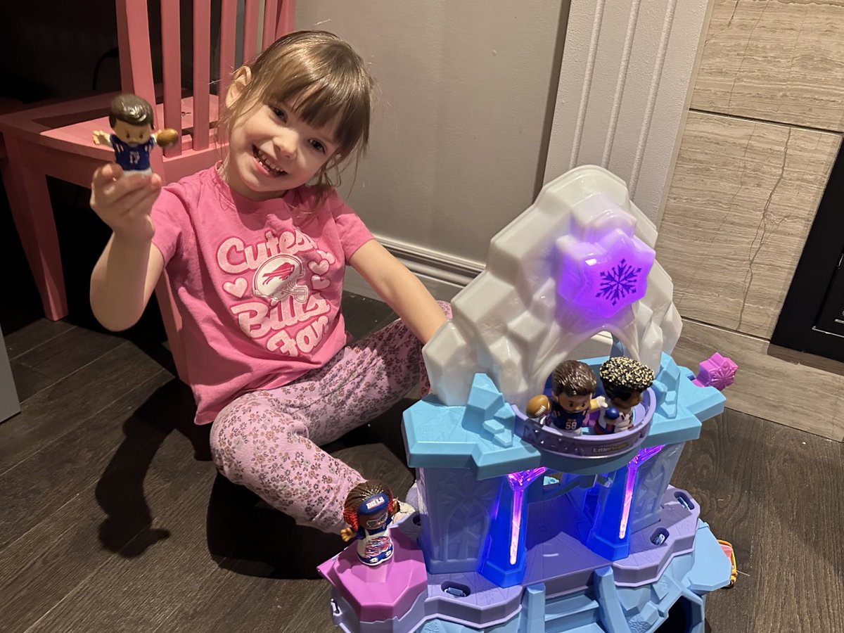 April Whitzman (@alleycat17) on Twitter photo Charlotte’s Elsa Castle has been buzzing with Little People <a href="/BuffaloBills/">Buffalo Bills</a>’ players all day—and as for the Josh Allen one? She won’t, ‘let it go!´❄️🏈
Game day vibes are strong here. Let’s go Buffalo! 💙❤️ #GoBills Charlotte’s Elsa Castle has been buzzing with Little People <a href="/BuffaloBills/">Buffalo Bills</a>’ players all day—and as for the Josh Allen one? She won’t, ‘let it go!´❄️🏈
Game day vibes are strong here. Let’s go Buffalo! 💙❤️ #GoBills