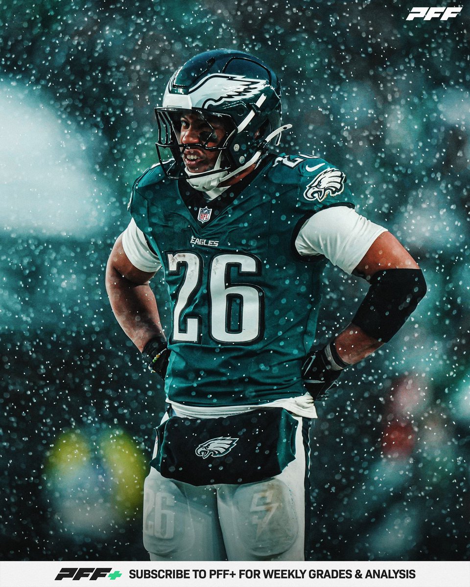 Saquon Barkley in the NFC playoffs 

🦅 66 carries
🦅 442 rushing yards
🦅 317 yards after contact
🦅 5 rush TDs
🦅 8 runs of 15+ yards