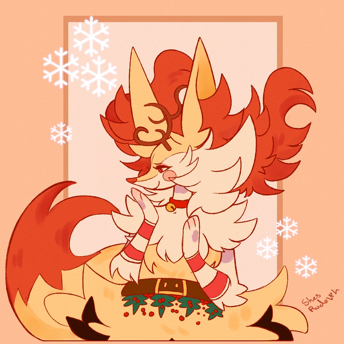 Still winter.❄️
#Braixen #Pokemon