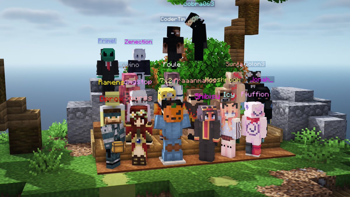 namemc_com's tweet image. 🎉 NameMC’s 10th Anniversary!
Join us Sunday the 2nd of February, from 7pm to 9pm GMT+1 to celebrate on our server Blockmania.com!

We’ll be taking our annual community and staff team pics. 
Expect Free Emerald rank giveaways, free BlockMania Credits, and a few Events!!