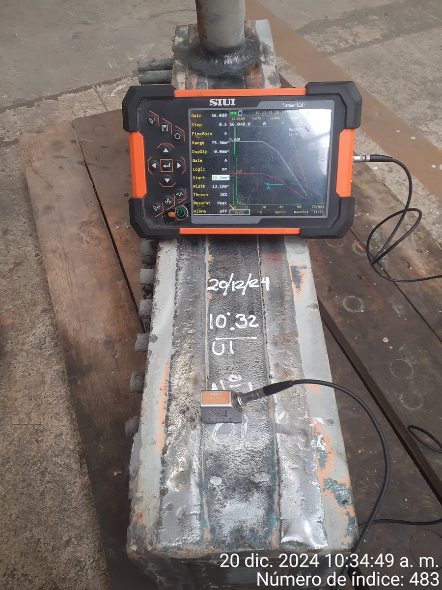 ndt_siui's tweet image. #Smartor UT kit for weld inspection 🔧🔧