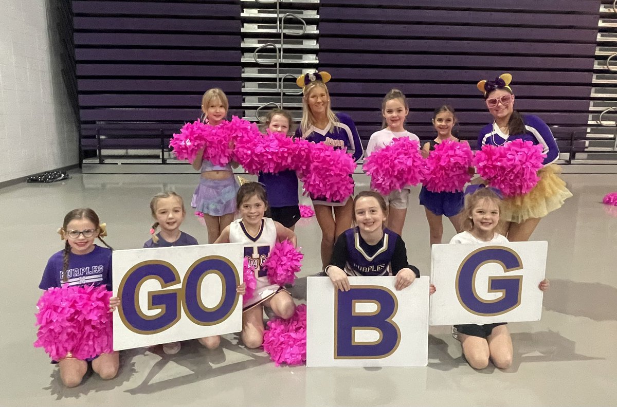 BGHS_Cheer's tweet image. Youth Cheer Clinic! 74 Future BG Cheerleaders 💜💛

📸 @meg9800