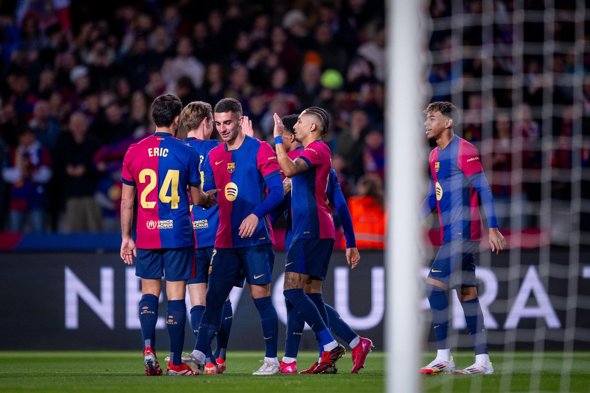 ericgm3's tweet image. ¡Gran victoria para volver a sumar los tres puntos en casa en Liga! Us esperem dimecres, nit de Champions! #ForçaBarça 💙❤️
