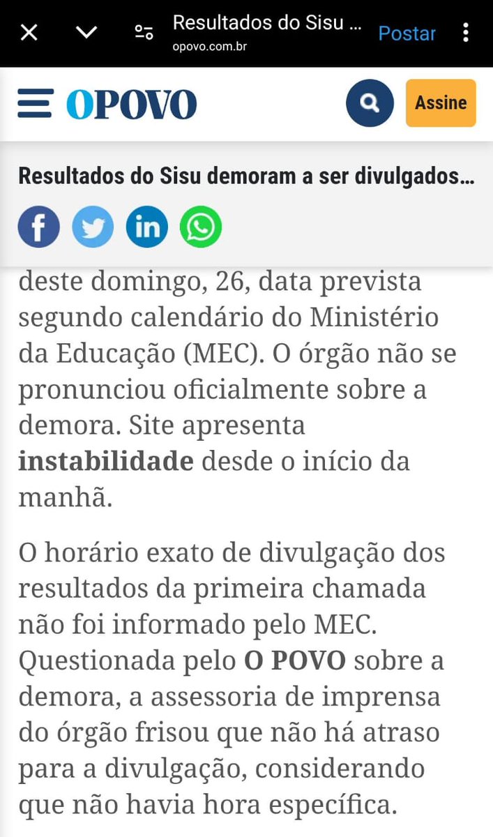 interpretaenem's tweet image. Aparentemente, a assessoria de imprensa do MEC diz que não há atraso porque não havia horário previsto mesmo...

Segundo eles, ainda sai HOJE (domingo) mesmo... Será?

Eu não sei mais no que acredito!