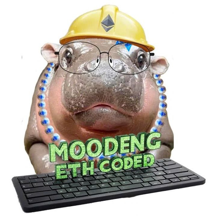 #MOODENGETH   mood engineering

CA eth:  0x28561b8a2360f463011c16b6cc0b0cbef8dbbcad