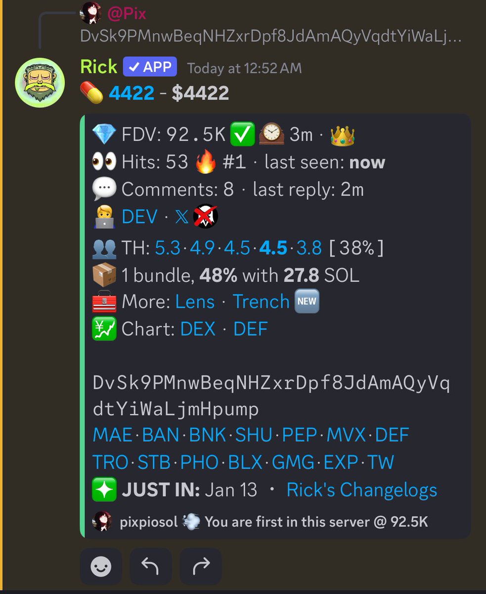 Pixpio's tweet photo. $FAFO 5M > 60M 12x

$4422 90k > 2.7M 30x

100% WR today in @BBlissFNF https://t.co/GUU4kkQ932
