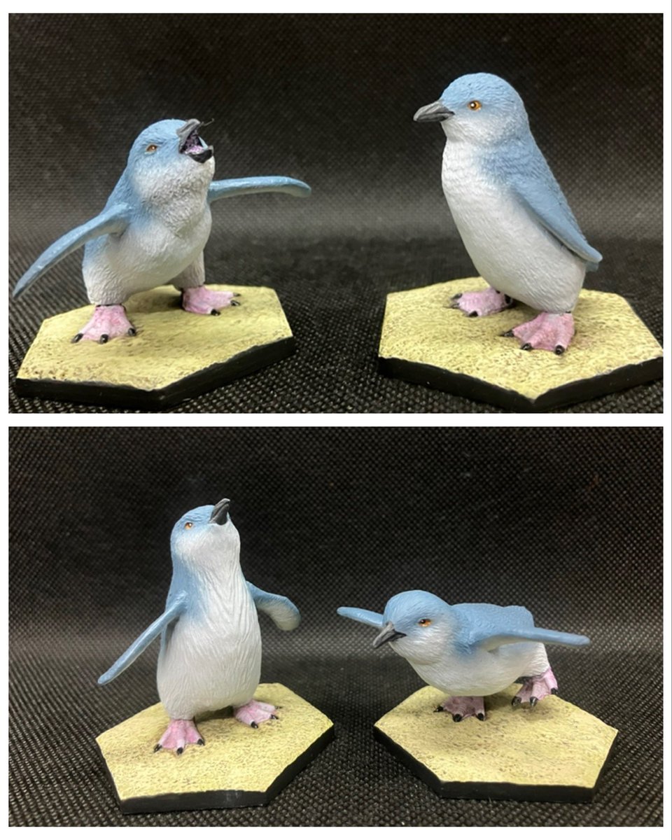 525kenji's tweet photo. パインヴィレッジ現生生物編①
お品書き！

キングペンギン雛？
完成品¥5,000-
キット品¥2,000-

コガタペンギン
完成品¥4,500-
キット品¥2,000-
4種ポーズあります。
キット品のみ2体セット（¥3,800-）

ペン🐧好きさんどうぞー！

2/9は幕張メッセで！
#WF2025Wおしながき
#WF2025W
#WF2025冬 https://t.co/YSHx4fDXSB