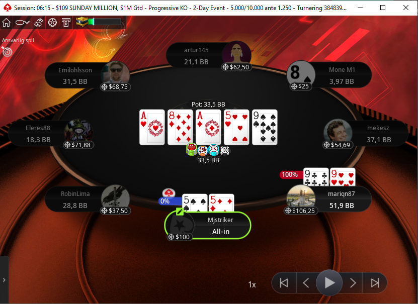 ZeMoller's tweet image. there is just some people who should never fucking touch poker but go buy a lottery ticket instead, and somehow i meet them in every sunday million - satted in for 2,2 and cashed 300$ but again same shit as last week where i lose trips to runner runner bigger fullhouse :D