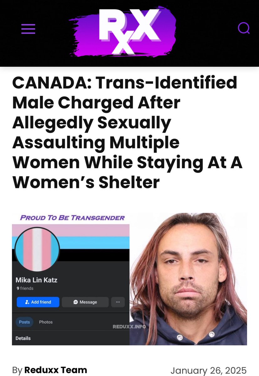 A man who invaded a woman only space did exactly what a man who invades a woman only space would do.

reduxx.info/canada-trans-i…