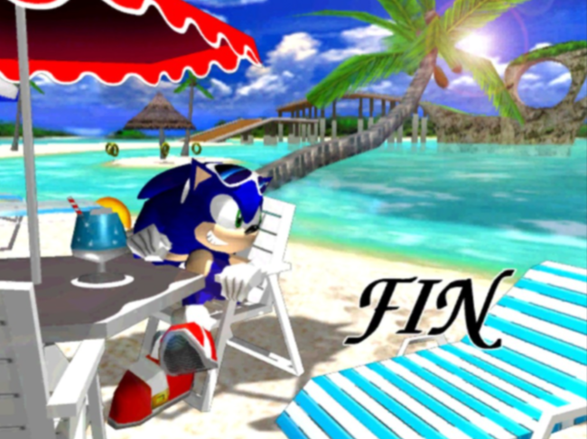 73_wonder's tweet photo. So i've tweeted about this exactly 0 times through my playthrough but I beat Sonic's story in Sonic Adventure
It's pretty good, I give it a solid 9/10 https://t.co/HlNtPvYtmd
