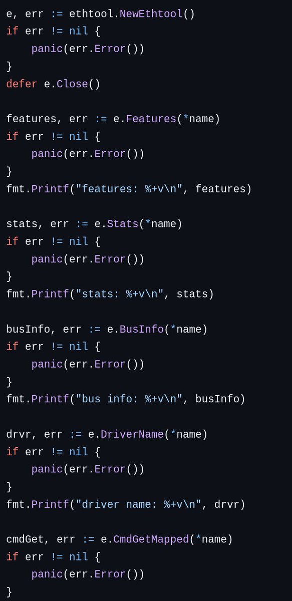 zack_overflow's tweet image. Instead of admitting defeat and using Rust's "?" Golang developers would rather write code like this: