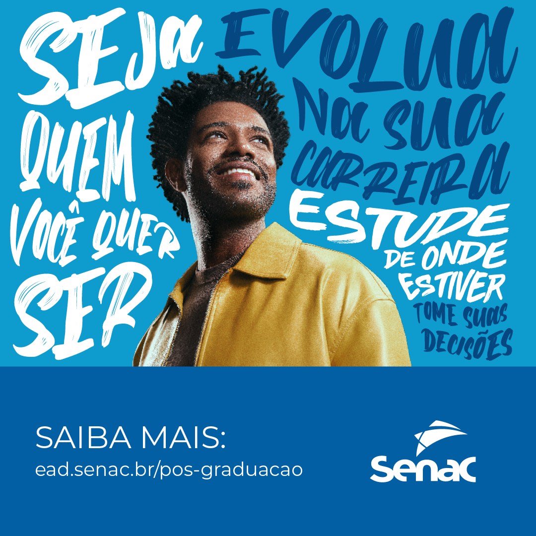 Coordene ações do plano de marketing, de maneira consistente e inovadora para alcançar resultados. Saiba mais em bit.ly/4hgdbYu 

#marketing #marketinginteligente #inovação #ia #tecnologia #senacead #pósgraduação #pósgraduaçãosenacead #senacro