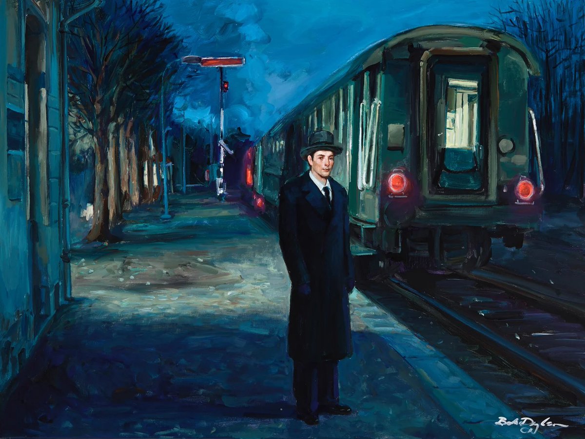 nightly_moth's tweet photo. Painting by Bob Dylan
Twilight
Acrylic on canvas
91.5 x 122.2 cm
— https://t.co/pRZtXtZQv6