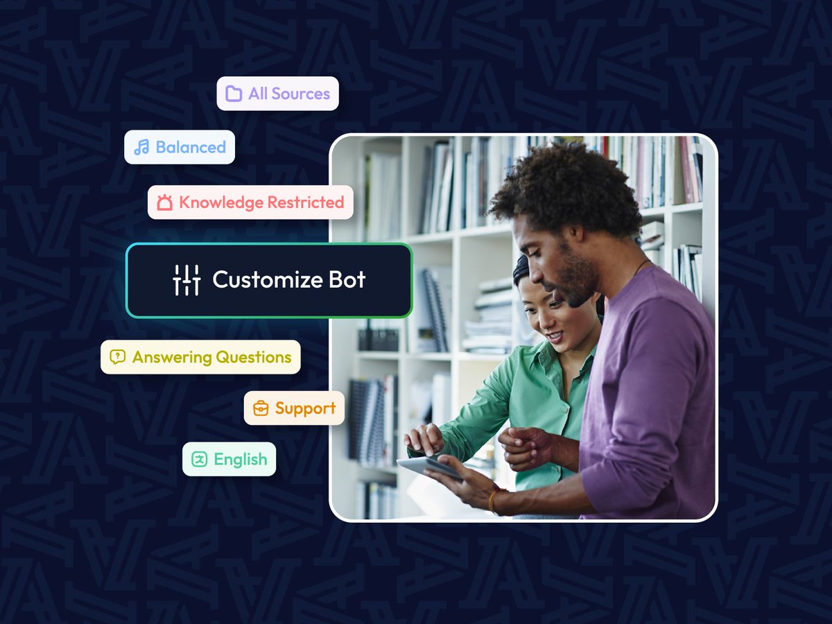 AcadiumAI (@acadiumai) on Twitter photo 🤖 Take control of your learning experience with Acadium's customizable AI!
Our platform allows you to tailor your bot to suit your specific needs.
Discover how you can customize your educational journey at acadium.ai
#EdTech #AI #HigherEd #Innovation #Chatbot 🤖 Take control of your learning experience with Acadium's customizable AI!
Our platform allows you to tailor your bot to suit your specific needs.
Discover how you can customize your educational journey at acadium.ai
#EdTech #AI #HigherEd #Innovation #Chatbot