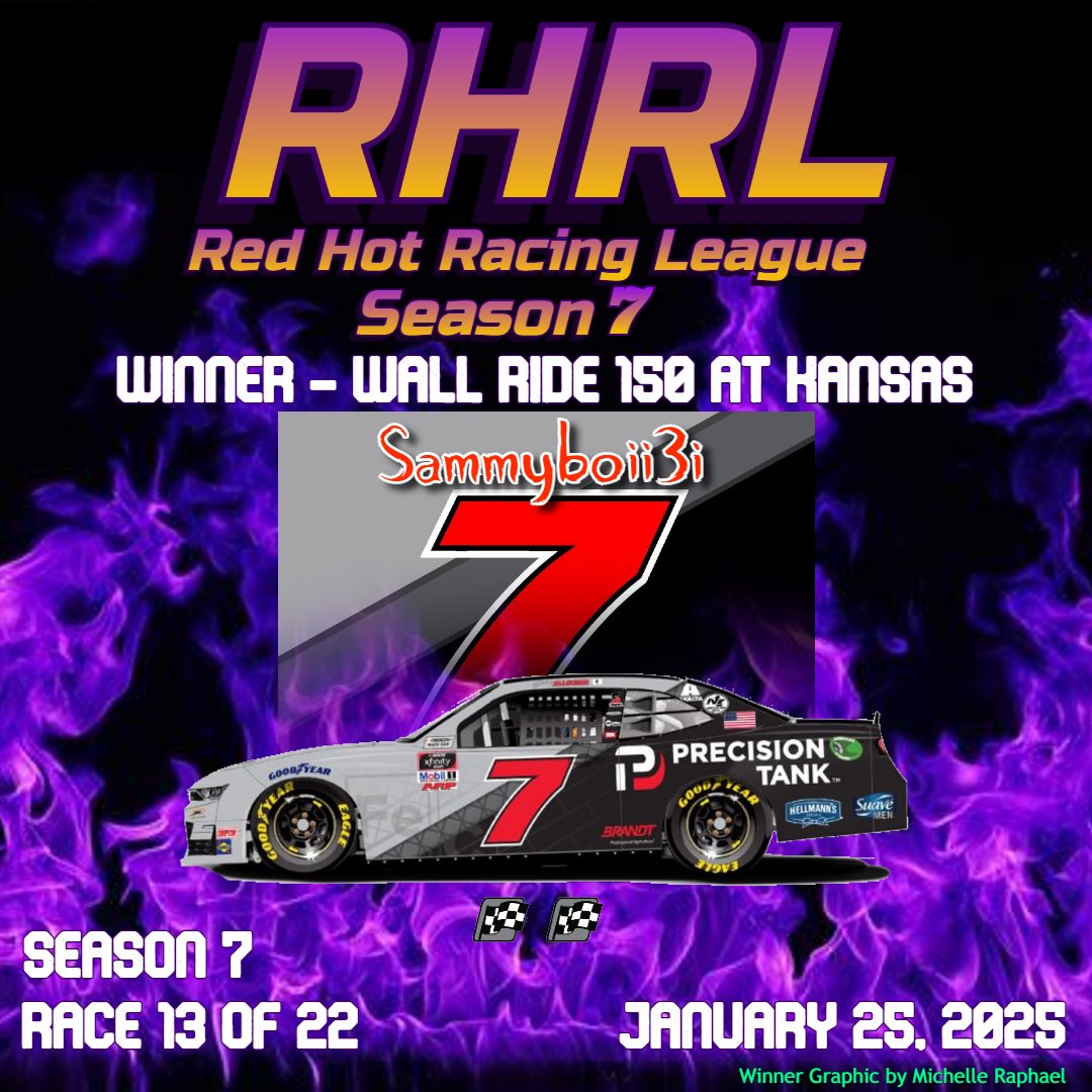 RHRL_Racing's tweet photo. 16th -> 1st

A thrilling overtime finish saw @Sammybo11i1 get his second RHRL Cup win of the season after starting from the rear of the field! https://t.co/oL0AnjU651