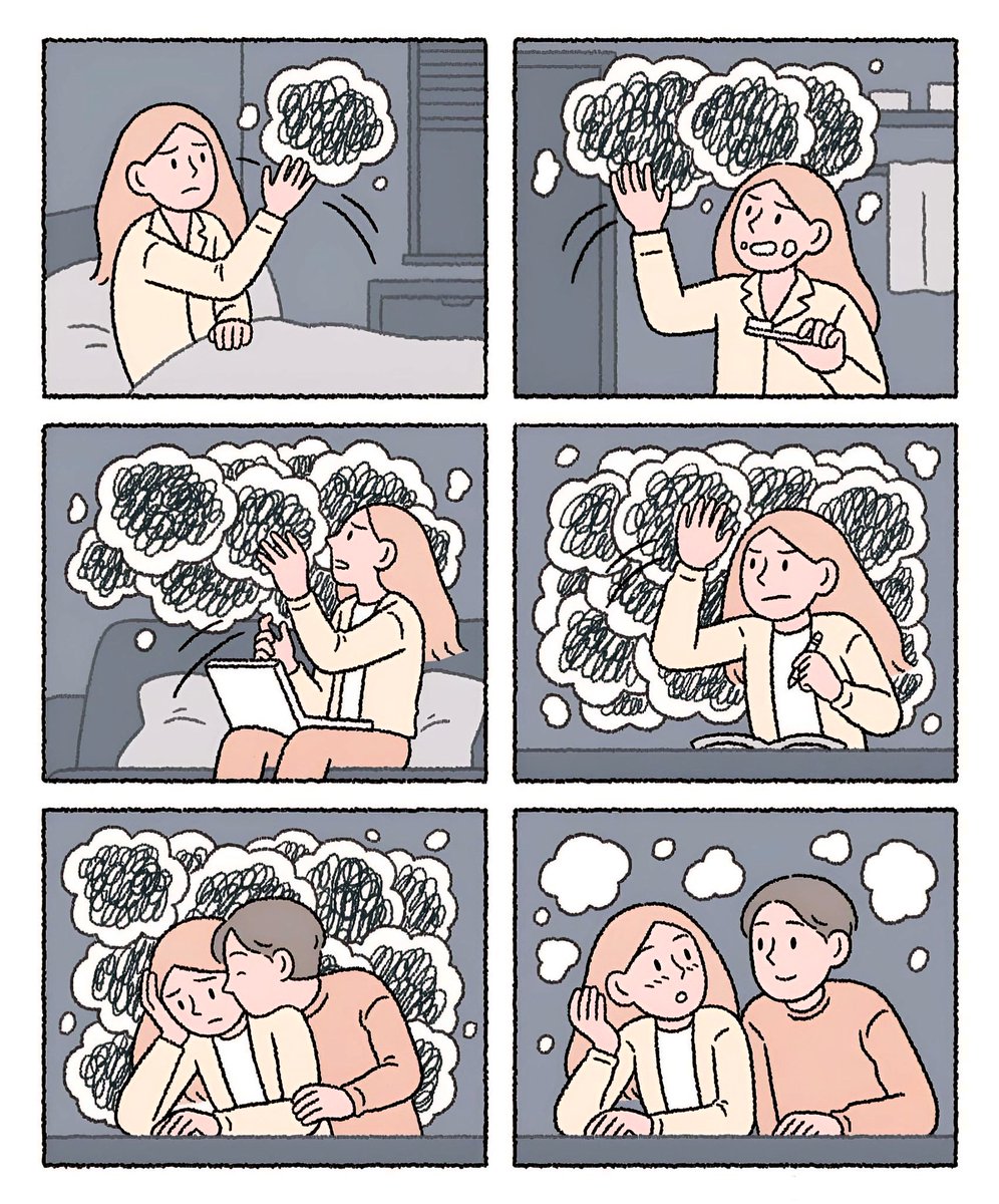 tem gente que te tira do caos por um tempinho.
