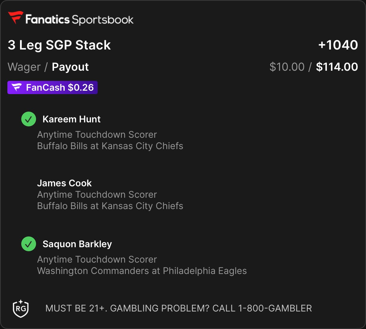 NolaSignGuy's tweet image. ⁦@JPWVOH⁩  cash it  fanatics.onelink.me/5kut/x24x13jj