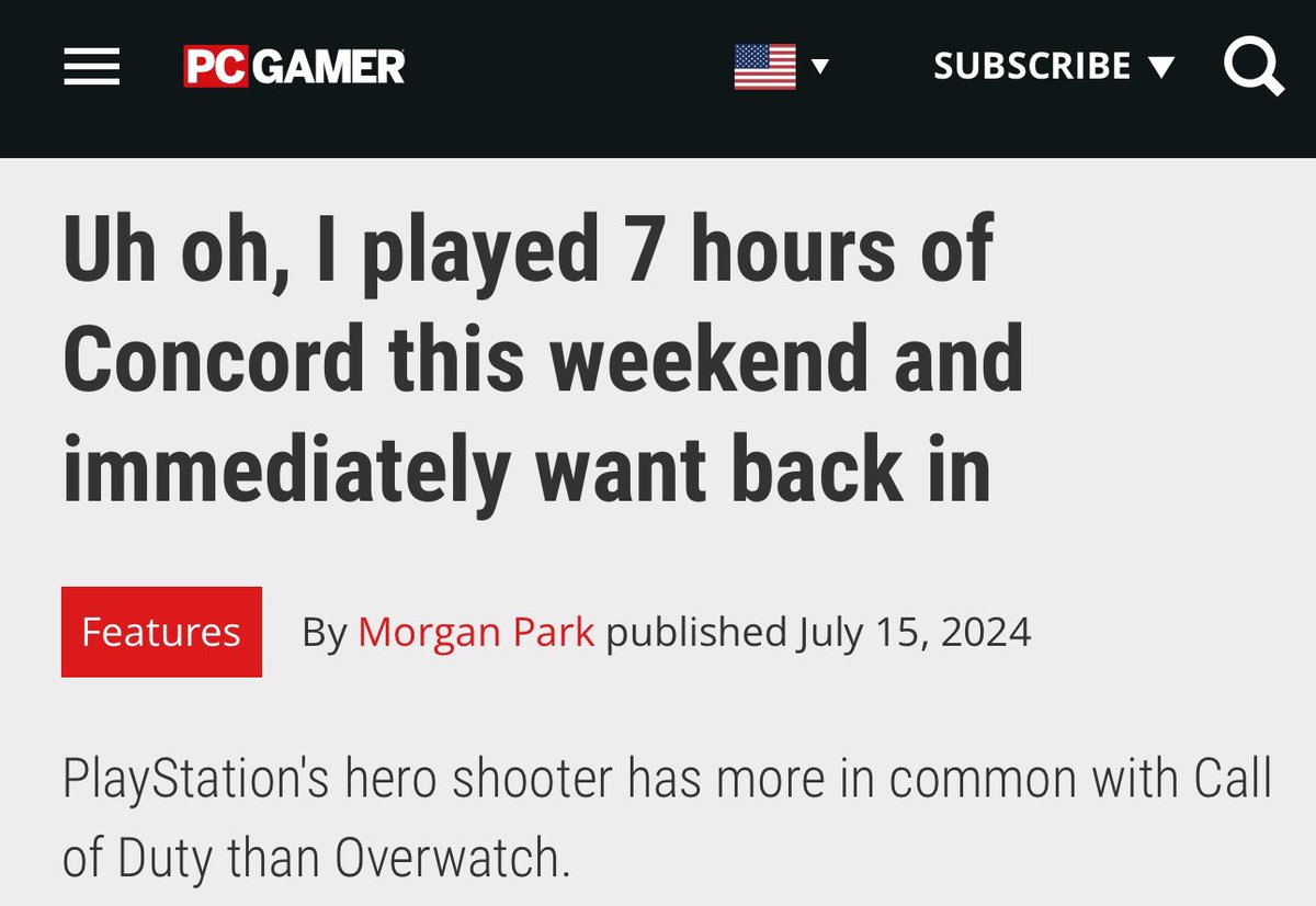 SmashJT's tweet image. This @MorganRPark ‘journo’ for @pcgamer reinforces the belief that games journalism can’t go extinct soon enough…
Latest article? Assassin’s Creed: Shadows is worth the wait.
I’m sure THIS TIME will be totally different 🤣 🤣