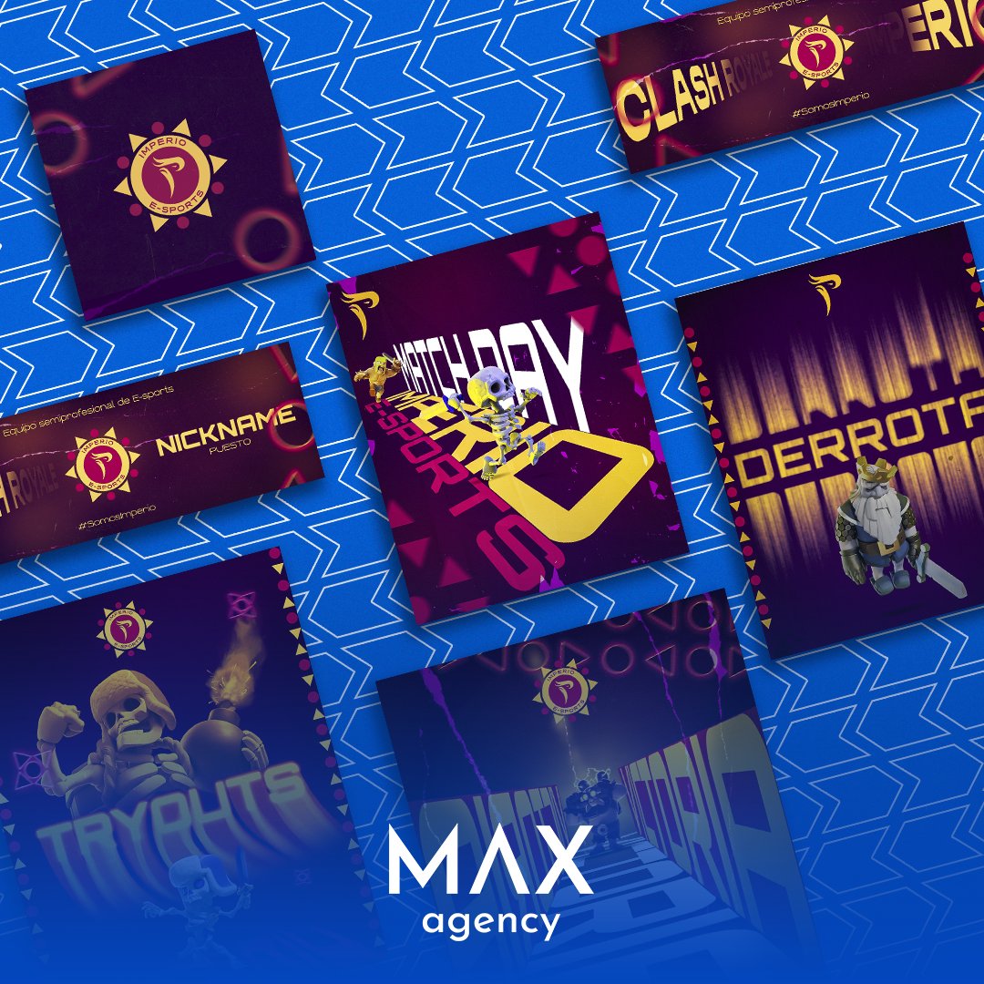 Max Design Agency (@max_d_agency) on Twitter photo Les compartimos el trabajo de #LogoDesign y de #brandidentity que le hicimos a nuestros amigos de <a href="/ImperioEMX/">Imperio E-sports</a>
Muchas gracias por confiar en nosotros 🤟🏼
Pueden cotizar sus proyectos, mándanos un DM y con gusto te ofrecemos un paquete ajustado a tu presupuesto
<a href="/AYUDARTCLUBPRO/">AYUDARTCLUBPRO</a> Les compartimos el trabajo de #LogoDesign y de #brandidentity que le hicimos a nuestros amigos de <a href="/ImperioEMX/">Imperio E-sports</a>
Muchas gracias por confiar en nosotros 🤟🏼
Pueden cotizar sus proyectos, mándanos un DM y con gusto te ofrecemos un paquete ajustado a tu presupuesto
<a href="/AYUDARTCLUBPRO/">AYUDARTCLUBPRO</a>