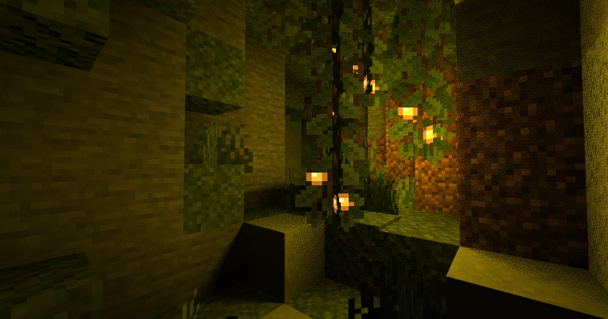 LuckyitsLynn's tweet photo. uhh been a while
 i started learning glsl from scratch for a simple minecraft shader a while ago, its no longer simple, a buncha features, went through 2 rewrites. more on my tumblr / bsky (since i dont fw twt as much anymore)
#minecraft #shaders #voxelgame https://t.co/NLzytFgJDS