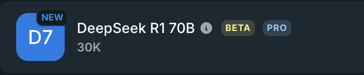 If you want to use DeepSeek but don't want all your convos going to the CCP, use venice.ai 

All convos are private, stored only in your local browser. 

Must be Pro user to access DeepSeek