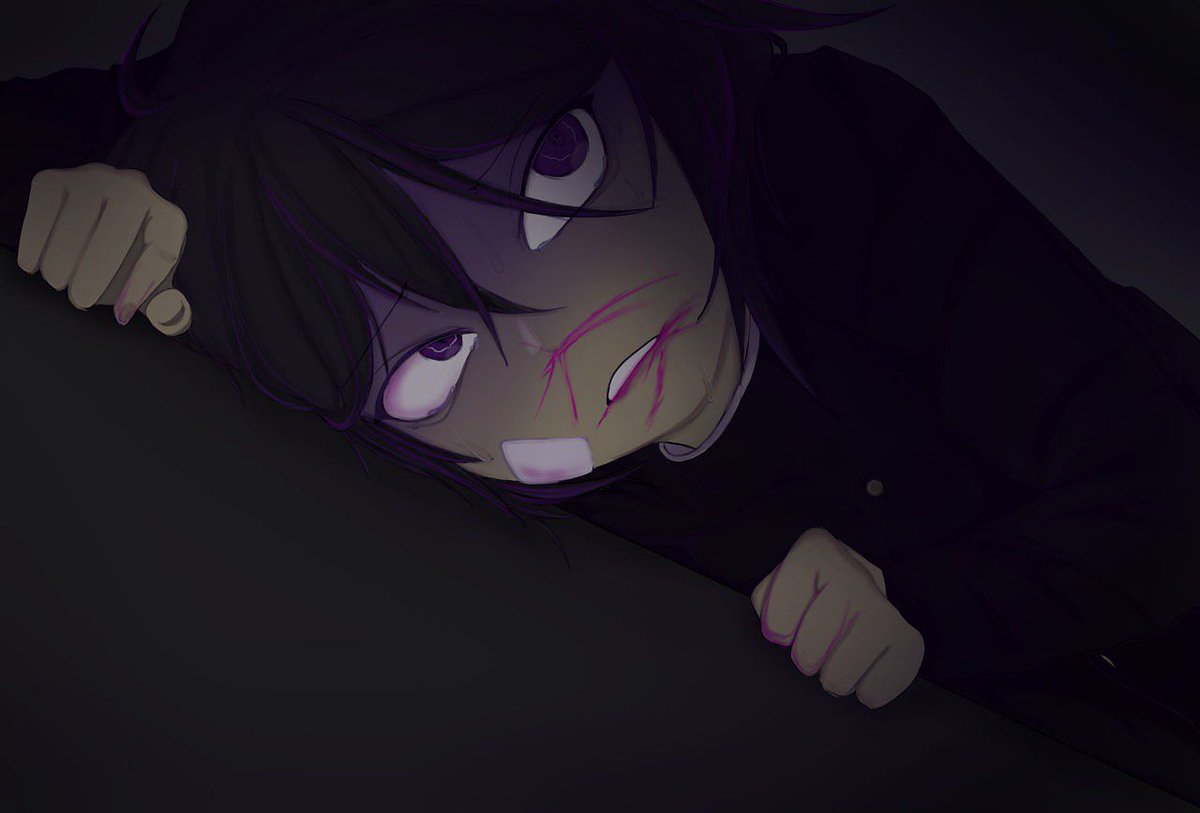 omg, not undertale... 😵o_X #danganronpav3 #kokichiouma #bonkichi